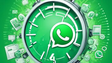 WhatsApp Uhrsymbol