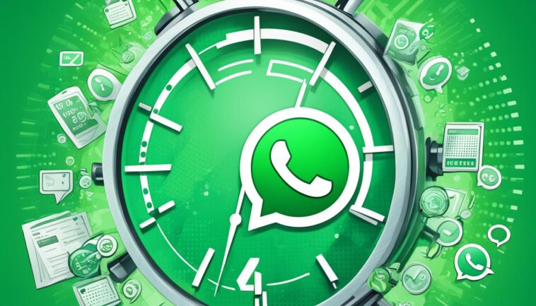 WhatsApp Uhrsymbol